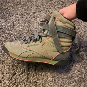 Reebok high top sneakers